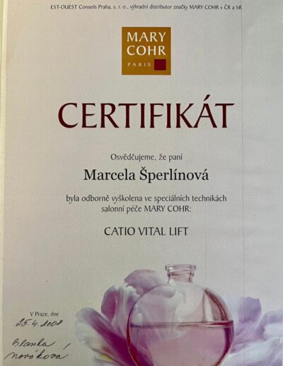Certifikát